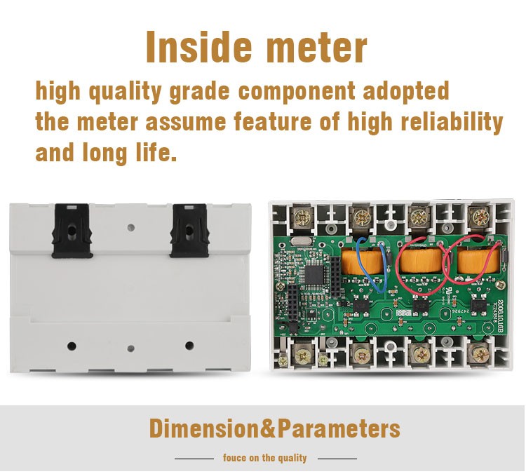 3 Phase Remote Smart Watt Meter