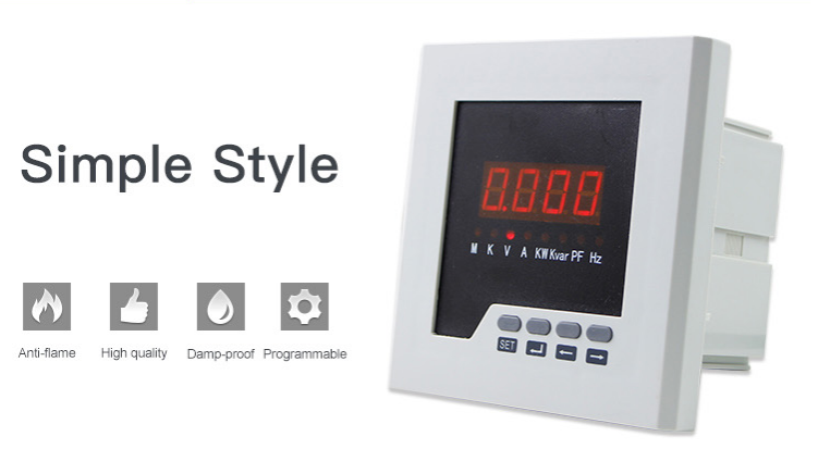 Single Phase Digital Multifunction Power Meter